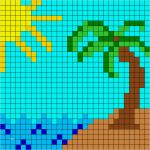 Bügelperlen Vorlagen Blumen Erstaunlich Beach Perler Bead Pattern Perlen Pinterest