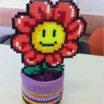 Bügelperlen Vorlagen Blumen Fabelhaft Flower Hama Perler by Efrat Kuvent