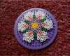 Bügelperlen Vorlagen Blumen Neu Circle Hama Beads Perler Bead Coaster Posavasos Flower