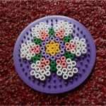 Bügelperlen Vorlagen Blumen Neu Circle Hama Beads Perler Bead Coaster Posavasos Flower