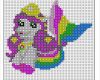 Bügelperlen Vorlagen Einhorn Erstaunlich Bügelperlen Vorlage Filly Mermaids Hama Bead