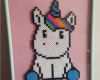 Bügelperlen Vorlagen Einhorn Hübsch Bügelperlen Einhorn Perler Beads Pinterest
