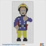 Bügelperlen Vorlagen Fussball Best Of Bügelperlen Vorlagen Fussball Best Feuerwehrmann Sam