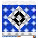 Bügelperlen Vorlagen Fussball Elegant Bügelperlen Vorlage Hsv Hamburg Bügelperlen