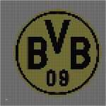 Bügelperlen Vorlagen Fussball Fabelhaft Perler Bead soccer Bvb Perler Bead soccer Bvb