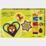 Bügelperlen Vorlagen Herz Erstaunlich Hama Maxi Bügelperlen Set Herz &amp; Stern 13 85