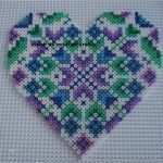 Bügelperlen Vorlagen Herz Hübsch Printemps by Le Plaisir Du Point De Croix