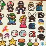 Bügelperlen Vorlagen Mario Beste Super Mario Perler Beads by Danielle S Perler