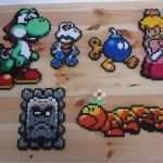 Bügelperlen Vorlagen Mario Fabelhaft Super Mario Aus Bügelperlen Hama Perler Beads