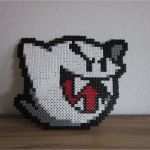 Bügelperlen Vorlagen Mario Wunderbar Big Boo Mario Aus Bügelperlen Hama Perler Beads