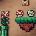 Bügelperlen Vorlagen Mario Wunderbar Bügelperlen Vorlagen Mario Gut Super Mario World Hama