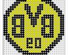 Bügelperlen Vorlagen Minecraft Einzigartig Bügelperlen Vorlage Borussia Dortmund