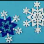 Bügelperlen Vorlagen Schneeflocke Cool Diy