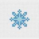 Bügelperlen Vorlagen Schneeflocke Süß Gestalten Sie Liebevolle Und originelle Weihnachtskarten