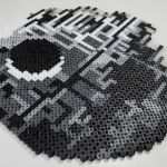 Bügelperlen Vorlagen Star Wars Best Of todesstern Star Wars Pixel Art Deko Bügelperlen