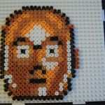 Bügelperlen Vorlagen Star Wars Elegant C 3po Aus Bügelperlen Perler Beads