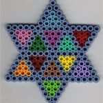 Bügelperlen Vorlagen Stern Cool Stern Bügelperlen Star Perler Beads