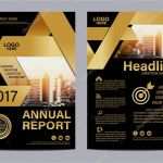 Business Präsentation Vorlage Cool Gold Broschüre Layout Design Vorlage Business Broschüre