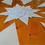 Butterbrotpapier Sterne Vorlage Hübsch Weihnachtsstern Basteln 3d Stern Weihnachtsstern Basteln