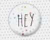 Button Vorlage 38mm Bewundernswert button "hey" 38mm Das Ideendepot Von Joanna Birkel