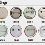 Button Vorlage 38mm Neu Benutzerdefinierte Billig Runden form Farbdruck Metall