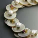 Buttons Selber Machen Vorlage Wunderbar tourmaline Gemstone Layered button Necklace