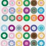 Buttons Vorlagen Ausdrucken Wunderbar Adventskalender Zahlen Zum Ausdrucken