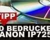 Cd Bedrucken Vorlage Schön Cd Und Dvd Bedrucken Mit Canon Pixma Ip7250