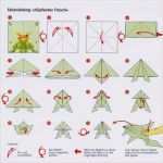 Cd Hülle Falten Vorlage Pdf Inspiration Klassische Faltanleitung Für Den origami Froschi