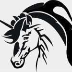 Cd Hülle Falten Vorlage Pdf Luxus Stencil Schablone Einhorn Tiere Pinterest