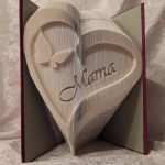 Cd Hülle Falten Vorlage Pdf Wunderbar Dieses Buch In form Eines Herz Mit Dem Schmetterling Und