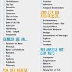 Checkliste Brandschutz Im Büro Vorlage Angenehm Checkliste Für Den Strandurlaub Printables