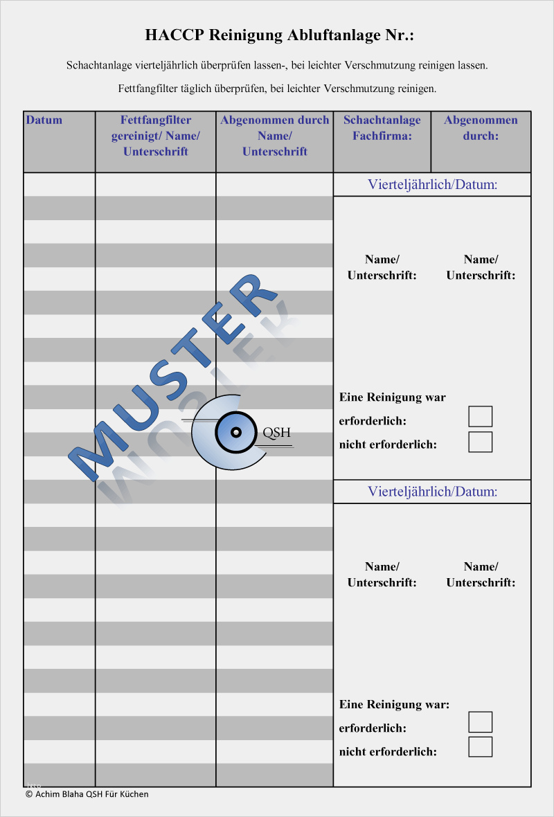 Checkliste Brandschutz Im Büro Vorlage Wunderbar Haccp Checklisten Für Küchen Haccp Excel formular