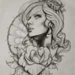 Clown Tattoo Vorlage Angenehm Тату эскизы Девушка