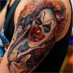 Clown Tattoo Vorlage Schön Killer Clown Tattoo