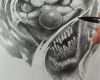 Clown Tattoo Vorlage Wunderbar Clown by andreyskull Art