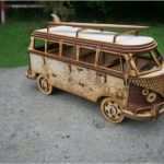 Cnc Vorlagen Modellbau Angenehm Laser Cut Vw Bus Campervan Camper Van Bulli