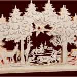 Cnc Vorlagen Weihnachten Gut Saico Lichterbogen 3 D Bogen Waldidylle