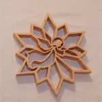 Cnc Vorlagen Weihnachten Inspiration Scroll Saw Pattern Angel Snowflake