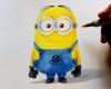 Comicfiguren Zeichnen Vorlagen Angenehm Wie Zeichnet Man Minions In 3d Optik [ich Einfach