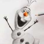 Comicfiguren Zeichnen Vorlagen Gut How to Draw Olaf [die Eiskönigin] Frozen Tutorial