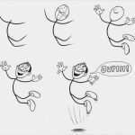 Comicfiguren Zeichnen Vorlagen Süß Lebendige Strichmännchen Zeichnen