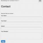 Contact form 7 Vorlagen Einzigartig Bootstrap for Contact form 7