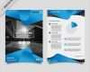 Corel Draw Vorlagen Flyer Wunderbar Plantilla De Folleto Con formas Abstractas Azules Vector