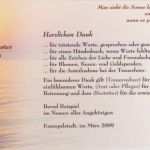 Danksagungen Trauer Vorlagen Kostenlos Bewundernswert Danksagungskarte Beerdigung sonnenuntergang Trauer