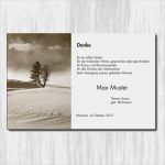 Danksagungen Trauer Vorlagen Kostenlos Wunderbar Trauerdanksagung "baum" Online Bestellen