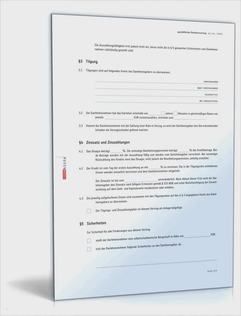 Darlehensvertrag Vorlage Privat Erstaunlich 17 Ratenvertrag Privat Muster