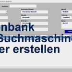 Datenbank Mit Excel Erstellen Vorlage Cool Datenbank Erstellen Excel – Werden