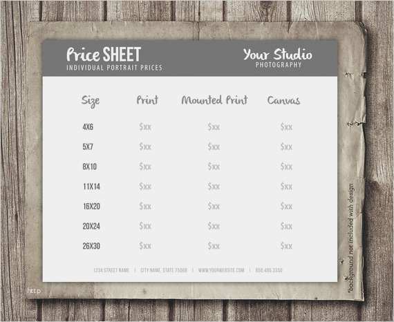 Datenschutzerklärung Für Fotografen Vorlage Einzigartig Preisliste Für Fotografen Fotograf Portrait Preise Vorlage