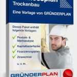 Deckblatt Businessplan Vorlage Best Of Businessplan Trockenbau Von Gründerplan